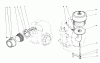 Toro 12-9900 - Sweeper Attachment, Snowthrower Ersatzteile AIR CLEANER ASSEMBLY 5 H.P. MODEL, 7 AND 8 H.P. MODEL