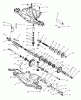 Toro 70082 (12-32) - 12-32 Rear Engine Rider, 1998 (8900001-8999999) Ersatzteile PEERLESS TRANSAXLE MODEL NO. 915-019