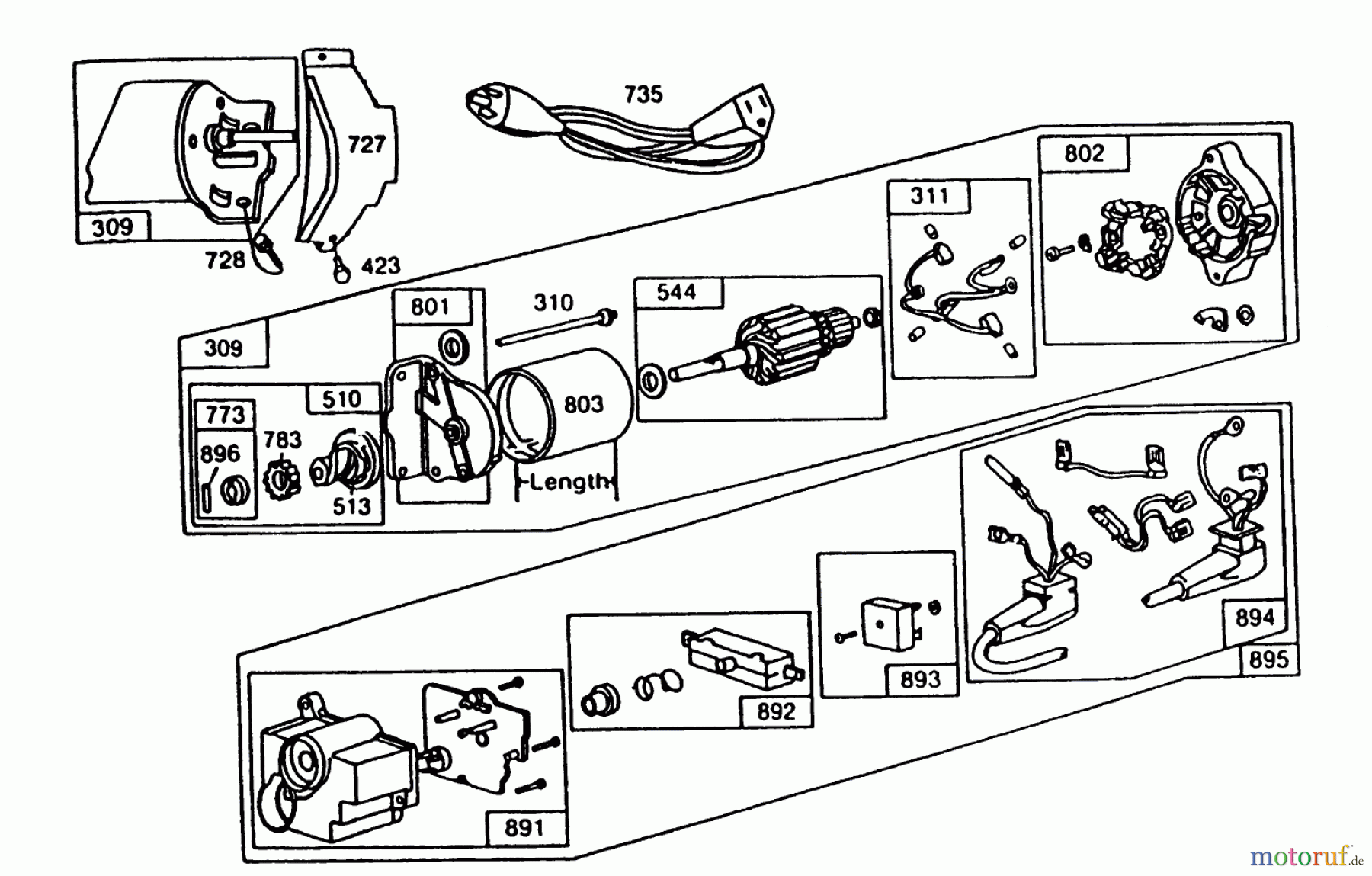 Toro Neu Accessories, Snow 37-4630 - Toro Electric Start Kit, Two-Stage Snowthrowers 110V ELECTRIC STARTER KIT 1132 SNOWTHROWER