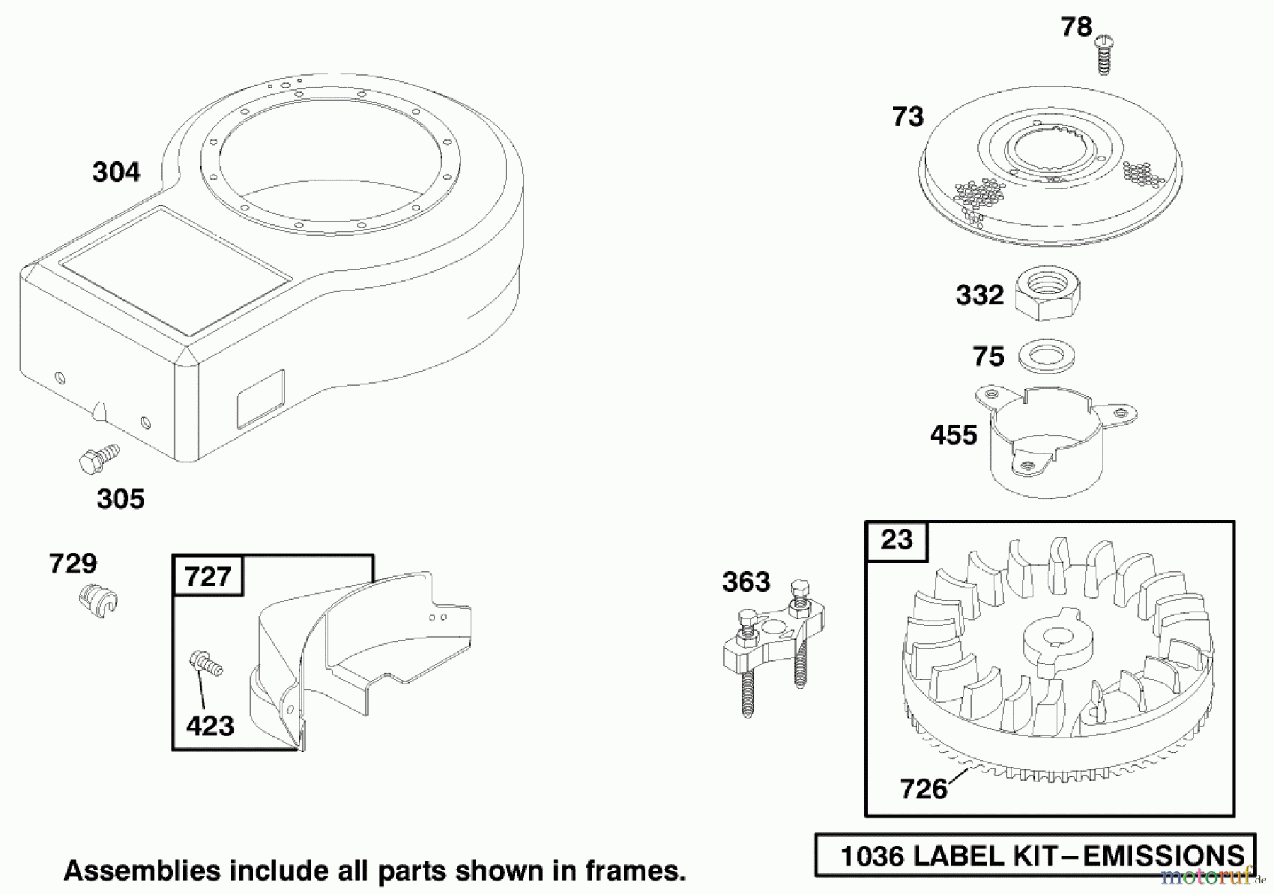 Toro Neu Mowers, Rear-Engine Rider 70122 (8-25) - Toro 8-25 Rear Engine Rider, 2000 (200000001-200999999) ENGINE BRIGGS & STRATTON MODEL 195707-0421-E1 #6