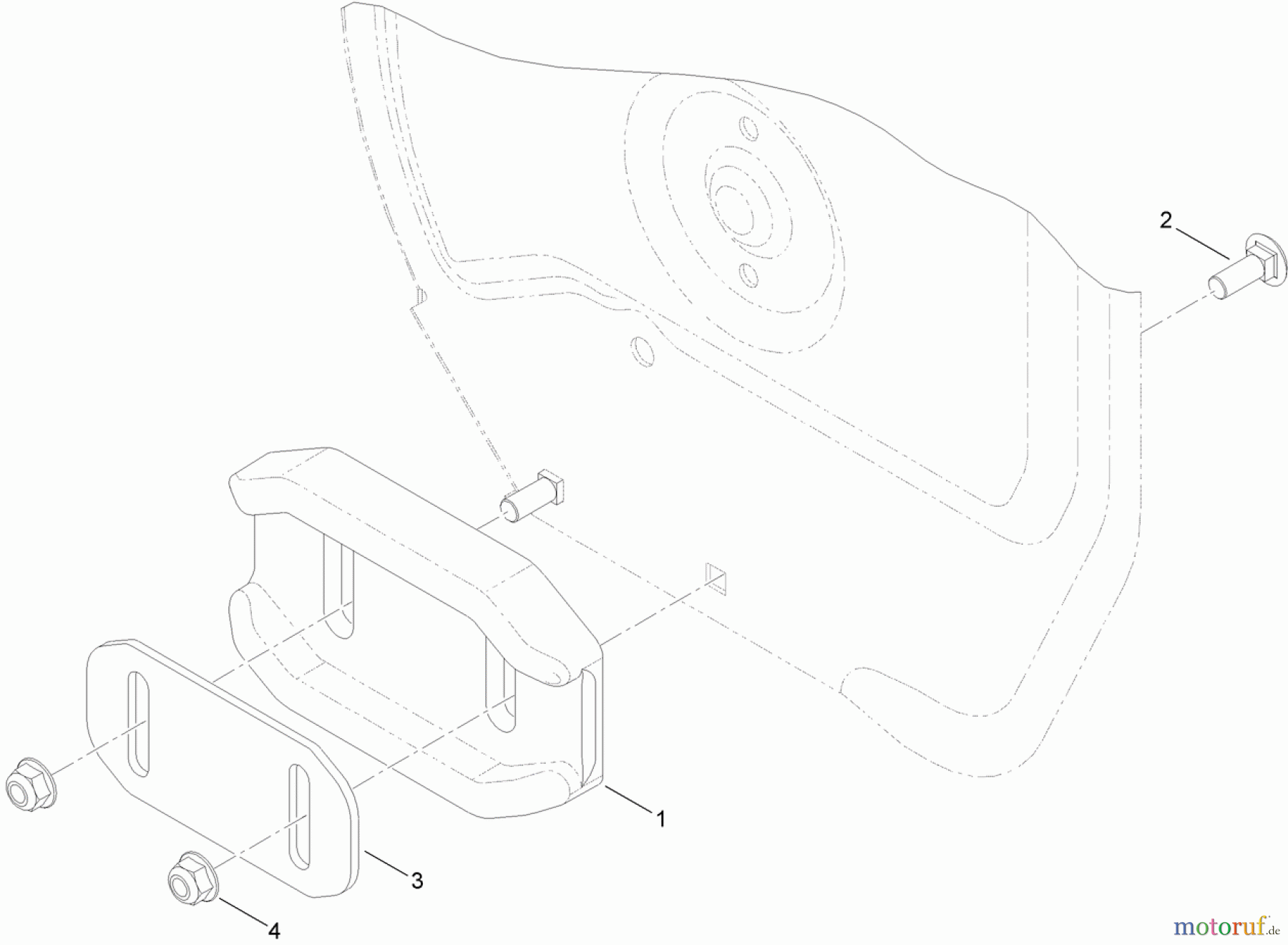 Toro Neu Accessories, Snow 38211 - Toro Non-Marking Skid Kit, Power Max Snowthrower NON-MARKING SKID ASSEMBLY