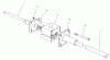 Toro 70122 (8-25) - 8-25 Rear Engine Rider, 2001 (210000001-210999999) Ersatzteile DIFFENTIAL ASSEMBLY