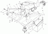 Toro 70122 (8-25) - 8-25 Rear Engine Rider, 2001 (210000001-210999999) Ersatzteile ENGINE ASSEMBLY