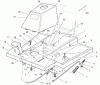 Toro 70122 (8-25) - 8-25 Rear Engine Rider, 2001 (210000001-210999999) Ersatzteile FRONT BODY ASSEMBLY