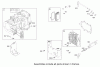 Toro 70125 (13-32G) - 13-32G Rear Engine Rider, 2002 (220000001-220999999) Ersatzteile CYLINDER ASSEMBLY ENGINE BRIGGS AND STRATTON MODEL 28M707-1127-E1