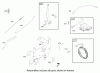 Toro 70125 (13-32G) - 13-32G Rear Engine Rider, 2003 (230000001-230999999) Ersatzteile GOVERNOR ASSEMBLY ENGINE BRIGGS AND STRATTON MODEL 28M707-1127-E1