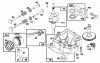 Toro 70141 (12-32) - 12-32 Rear Engine Rider, 1995 (59000001-59999999) Ersatzteile ENGINE BRIGGS & STRATTON MODEL 283707-0160-01 #2