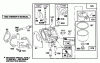 Toro 70141 (12-32) - 12-32 Rear Engine Rider, 1995 (59000001-59999999) Ersatzteile ENGINE BRIGGS & STRATTON MODEL 283707-0160-01 #3