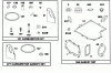 Toro 70141 (12-32) - 12-32 Rear Engine Rider, 1995 (59000001-59999999) Ersatzteile ENGINE BRIGGS & STRATTON MODEL 283707-0160-01 #8