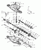 Toro 70141 (12-32) - 12-32 Rear Engine Rider, 1995 (59000001-59999999) Ersatzteile PEERLESS TRANSAXLE MODEL NO. 915-019