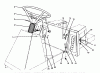 Toro 70141 (12-32) - 12-32 Rear Engine Rider, 1995 (59000001-59999999) Ersatzteile STEERING WHEEL, SWITCHES & DECALS