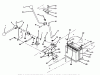 Toro 70141 (12-32) - 12-32 Rear Engine Rider, 1995 (59000001-59999999) Ersatzteile TRANSMISSION LINKAGE ASSEMBLY