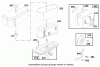 Toro 70142 (11-32) - 11-32 Rear Engine Rider, 1997 (79000001-79999999) Ersatzteile ENGINE BRIGGS & STRATTON MODEL 28D707-0124-01 #4