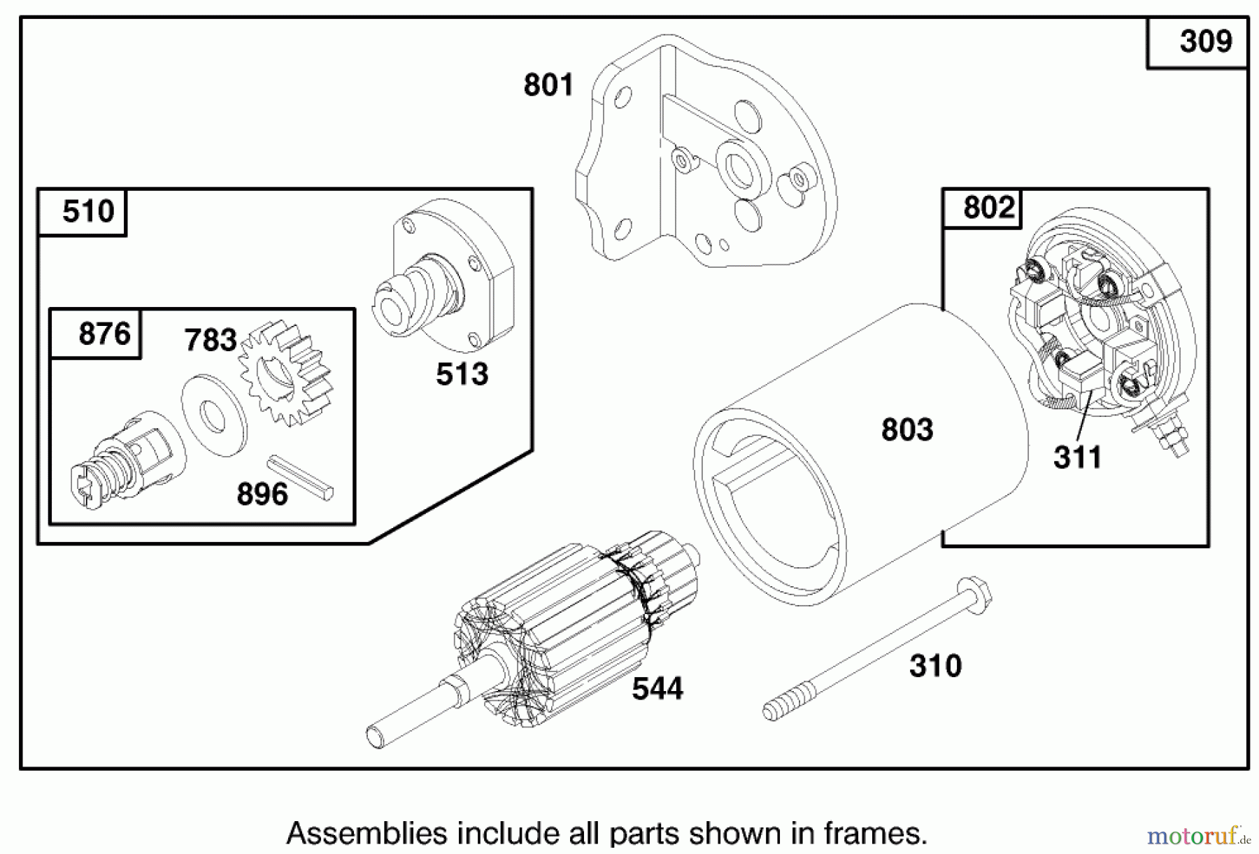 Toro Neu Mowers, Rear-Engine Rider 70142 (13-32) - Toro 13-32 Rear Engine Rider, 1996 (69000001-69999999) ENGINE BRIGGS & STRATTON MODEL 28D707-0124-01 #7