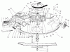 Toro 70142 (11-32) - 11-32 Rear Engine Rider, 1997 (79000001-79999999) Ersatzteile MOWER ASSEMBLY - RECYCLER