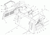 Toro 70142 (11-32) - 11-32 Rear Engine Rider, 1997 (79000001-79999999) Ersatzteile SEAT BODY & SIDE PANEL ASSEMBLY