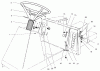 Toro 70142 (11-32) - 11-32 Rear Engine Rider, 1997 (79000001-79999999) Ersatzteile STEERING WHEEL, SWITCHES & DECALS