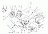 Toro 70142 (12-32) - 12-32 Rear Engine Rider, 1995 (59000001-59999999) Ersatzteile FRONT AXLE ASSEMBLY