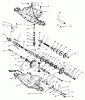 Toro 70142 (12-32) - 12-32 Rear Engine Rider, 1995 (59000001-59999999) Ersatzteile PEERLESS TRANSAXLE MODEL NO. 915-019