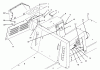Toro 70142 (12-32) - 12-32 Rear Engine Rider, 1995 (59000001-59999999) Ersatzteile SEAT BODY & SIDE PANEL ASSEMBLY