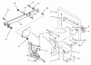 Toro 70142 (12-32) - 12-32 Rear Engine Rider, 1995 (59000001-59999999) Ersatzteile STAND BAR ASSEMBLY