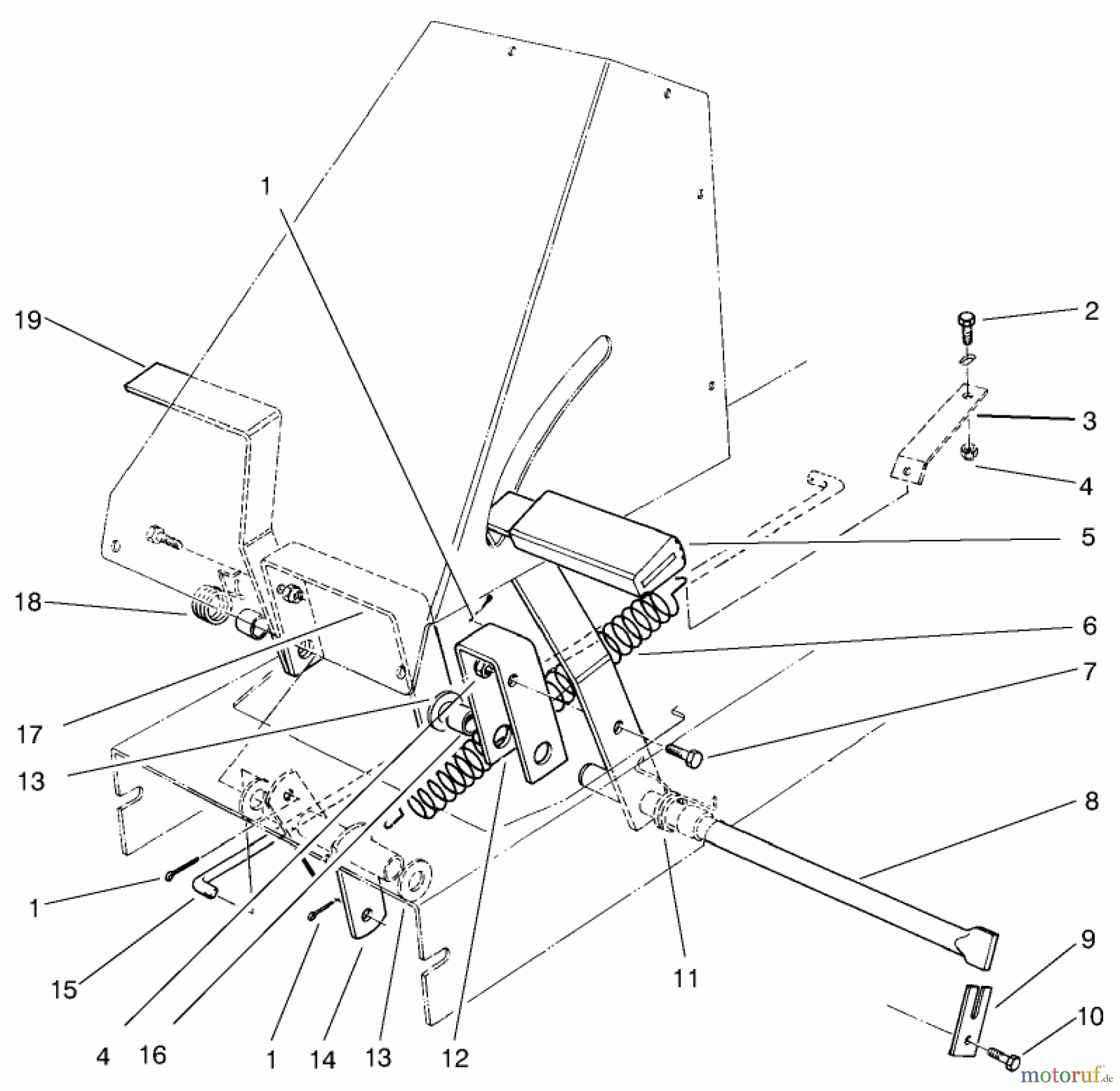 Toro Neu Mowers, Rear-Engine Rider 70171 (12-32) - Toro 12-32 Rear Engine Rider, 2000 (200000001-200999999) BRAKE & CLUTCH ASSEMBLY