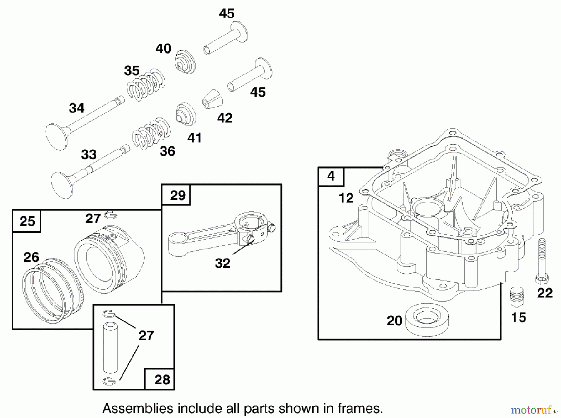 Toro Neu Mowers, Rear-Engine Rider 70171 (12-32) - Toro 12-32 Rear Engine Rider, 2000 (200000001-200999999) ENGINE BRIGGS & STRATTON MODEL 28M707-1182-E1 #3