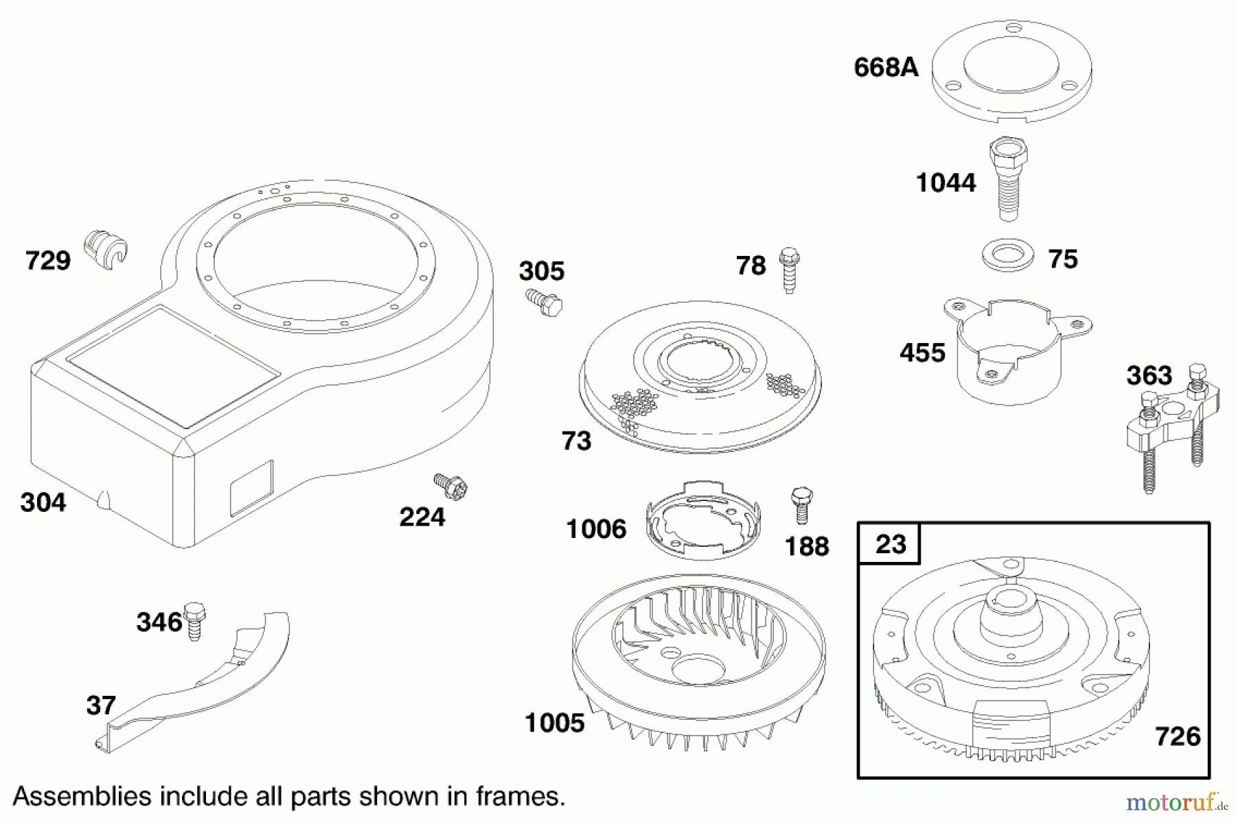 Toro Neu Mowers, Rear-Engine Rider 70171 (12-32) - Toro 12-32 Rear Engine Rider, 2000 (200000001-200999999) ENGINE BRIGGS & STRATTON MODEL 28M707-1182-E1 #7