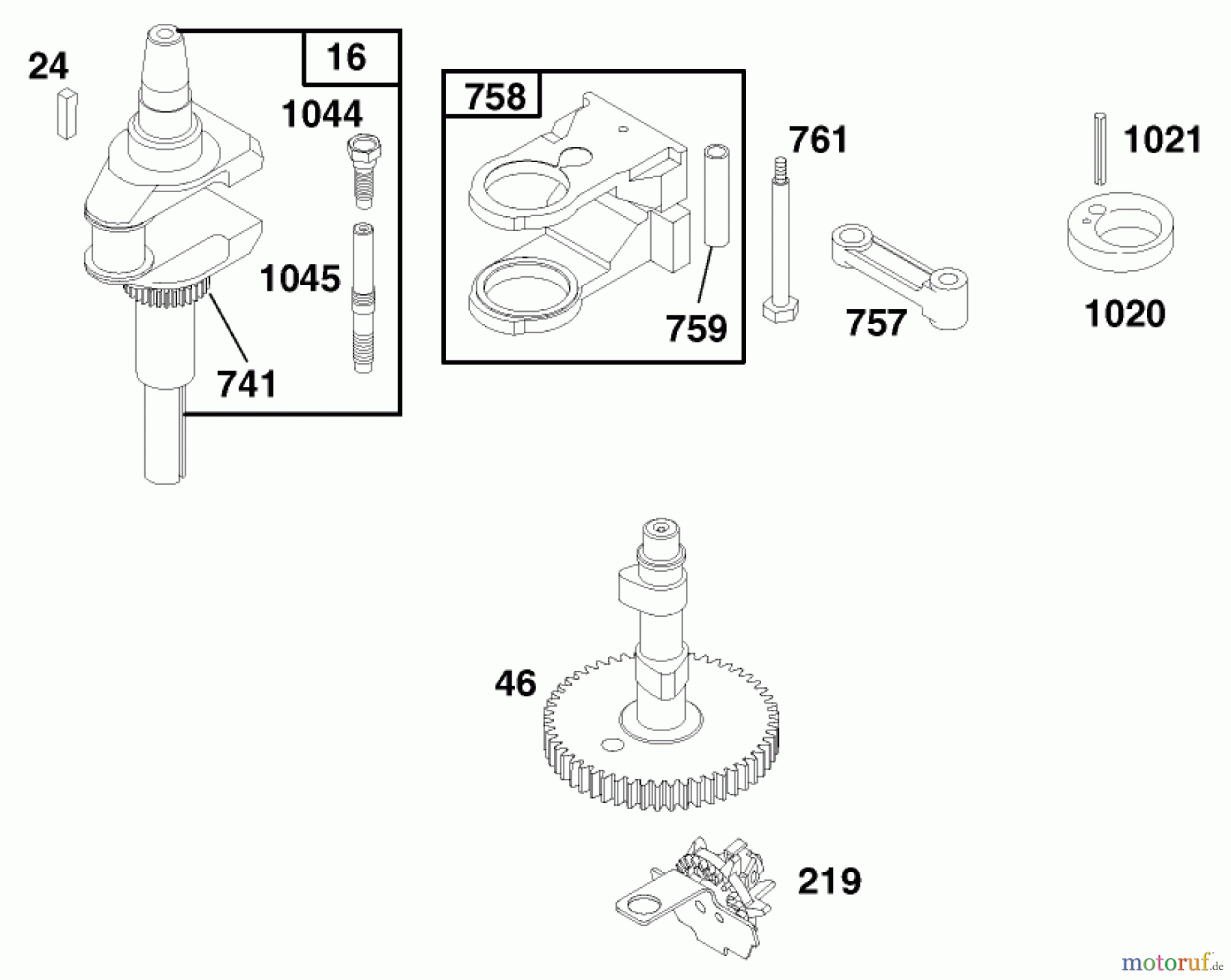  Toro Neu Mowers, Rear-Engine Rider 70183 (13-32) - Toro 13-32 Rear Engine Rider, 1996 (6900001-6999999) ENGINE BRIGGS & STRATTON MODEL 28M707-0127-01 #2