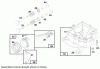 Toro 70183 (13-32) - 13-32 Rear Engine Rider, 1996 (6900001-6999999) Ersatzteile ENGINE BRIGGS & STRATTON MODEL 28M707-0127-01 #3