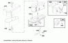 Toro 70183 (13-32) - 13-32 Rear Engine Rider, 1996 (6900001-6999999) Ersatzteile ENGINE BRIGGS & STRATTON MODEL 28M707-0127-01 #5