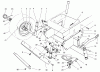 Toro 70183 (13-32) - 13-32 Rear Engine Rider, 1996 (6900001-6999999) Ersatzteile FRONT AXLE ASSEMBLY