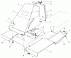 Toro 70183 (13-32) - 13-32 Rear Engine Rider, 1996 (6900001-6999999) Ersatzteile FRONT TOWER ASSEMBLY