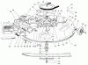 Toro 70183 (13-32) - 13-32 Rear Engine Rider, 1996 (6900001-6999999) Ersatzteile MOWER ASSEMBLY - RECYCLER
