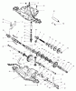 Toro 70183 (13-32) - 13-32 Rear Engine Rider, 1996 (6900001-6999999) Ersatzteile PEERLESS TRANSAXLE MODEL NO. 915-019