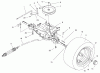 Toro 70183 (13-32) - 13-32 Rear Engine Rider, 1996 (6900001-6999999) Ersatzteile REAR AXLE ASSEMBLY