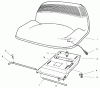 Toro 70183 (13-32) - 13-32 Rear Engine Rider, 1996 (6900001-6999999) Ersatzteile SEAT ASSEMBLY