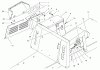 Toro 70183 (13-32) - 13-32 Rear Engine Rider, 1996 (6900001-6999999) Ersatzteile SEAT BODY & SIDE PANEL ASSEMBLY