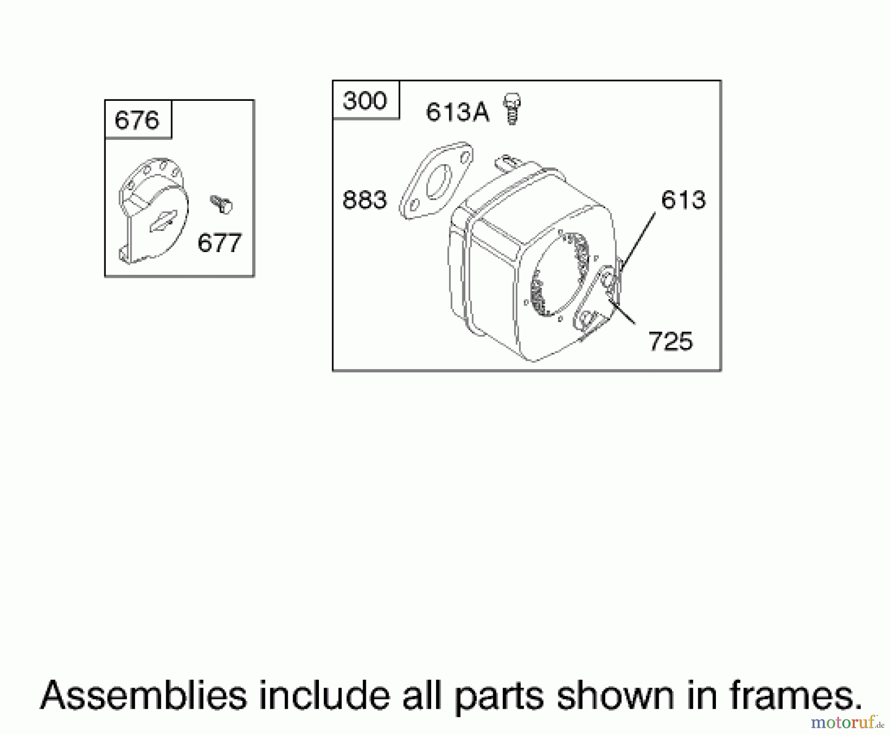 Toro Neu Mowers, Rear-Engine Rider 70184 (13-32H) - Toro 13-32H Rear Engine Rider, 2002 (220000001-220999999) MUFFLER AND FUEL TANK ASSEMBLY ENGINE BRIGGS AND STRATTON MODEL 28M707-1127-E1
