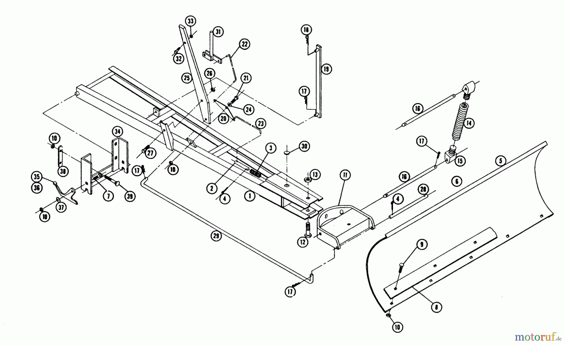 Toro Neu Accessories, Snow BD-4267 - Toro 42