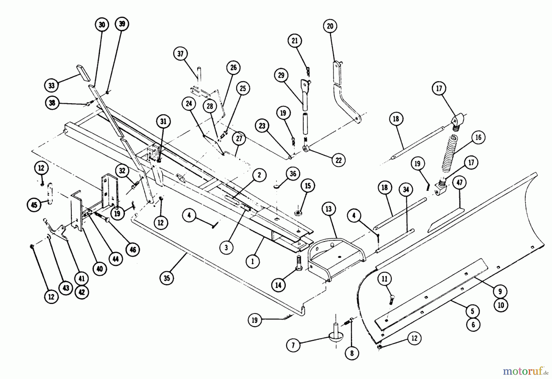  Toro Neu Accessories, Snow SPR-42 - Toro 42