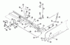 Toro BD-546 - 54" Snow/Dozer Blade, 1967 Ersatzteile DOZER BLADE MODEL 6-1121 (FORMERLY BD-543)