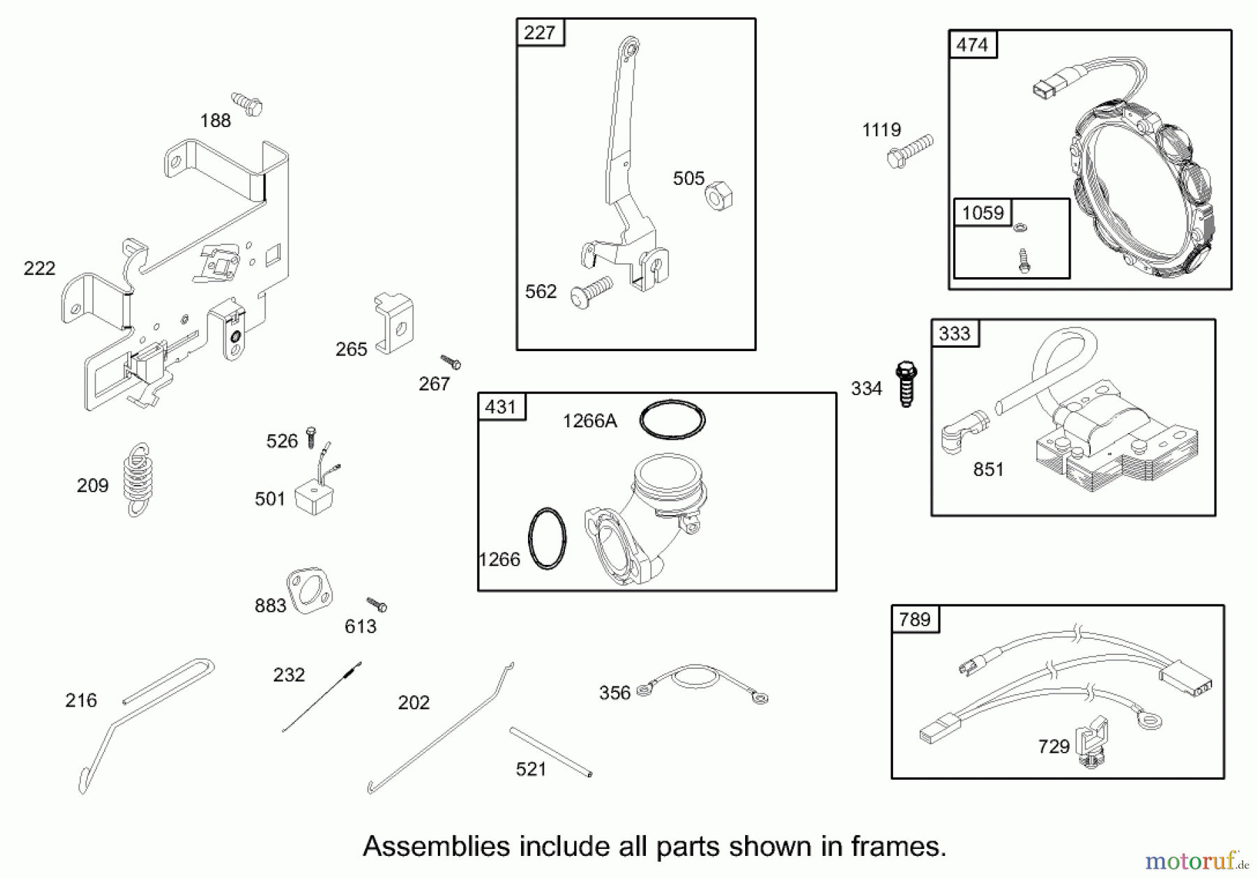  Toro Neu Mowers, Rear-Engine Rider 70186 (13-32H) - Toro 13-32H Rear-Engine Riding Mower, 2004 (240000001-240999999) GOVERNOR ASSEMBLY BRIGGS AND STRATTON 31G777-0121-E1