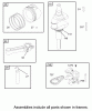 Toro 70186 (H132) - H132 Rear-Engine Riding Mower, 2007 (260732867-270805635) Ersatzteile CRANKSHAFT ASSEMBLY BRIGGS AND STRATTON 31G777-0121-E1