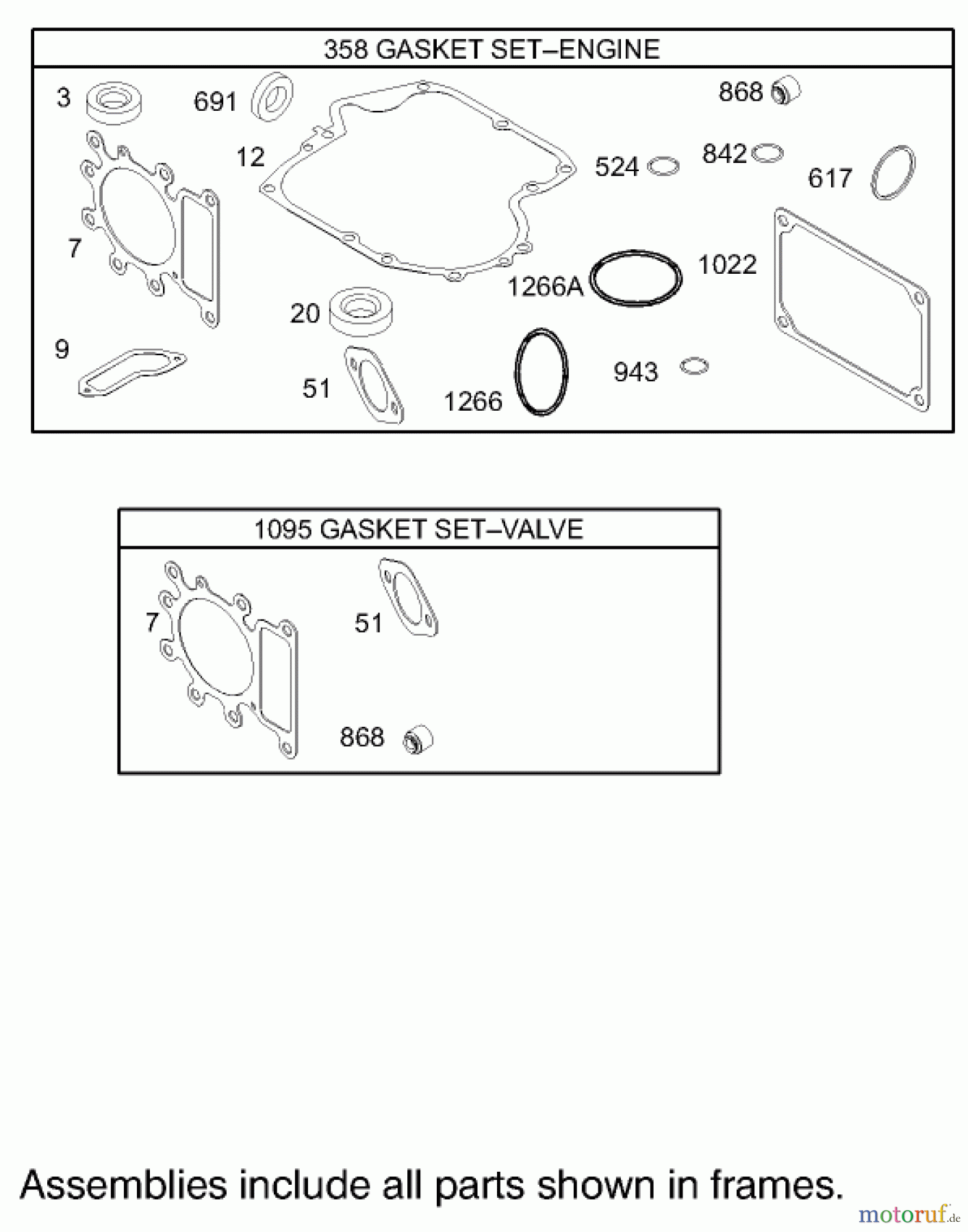 Toro Neu Mowers, Rear-Engine Rider 70186 (H132) - Toro H132 Rear-Engine Riding Mower, 2007 (260732867-270805635) GASKET ASSEMBLY BRIGGS AND STRATTON 31G777-0121-E1