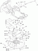 Toro 70186 (H132) - H132 Rear-Engine Riding Mower, 2010 (310000001-310999999) Ersatzteile DECK SUSPENSION ASSEMBLY