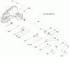 Toro 70186 (H132) - H132 Rear-Engine Riding Mower, 2010 (310000001-310999999) Ersatzteile SHAFT AND BRAKE ASSEMBLY TRANSMISSION NO. 114-3192