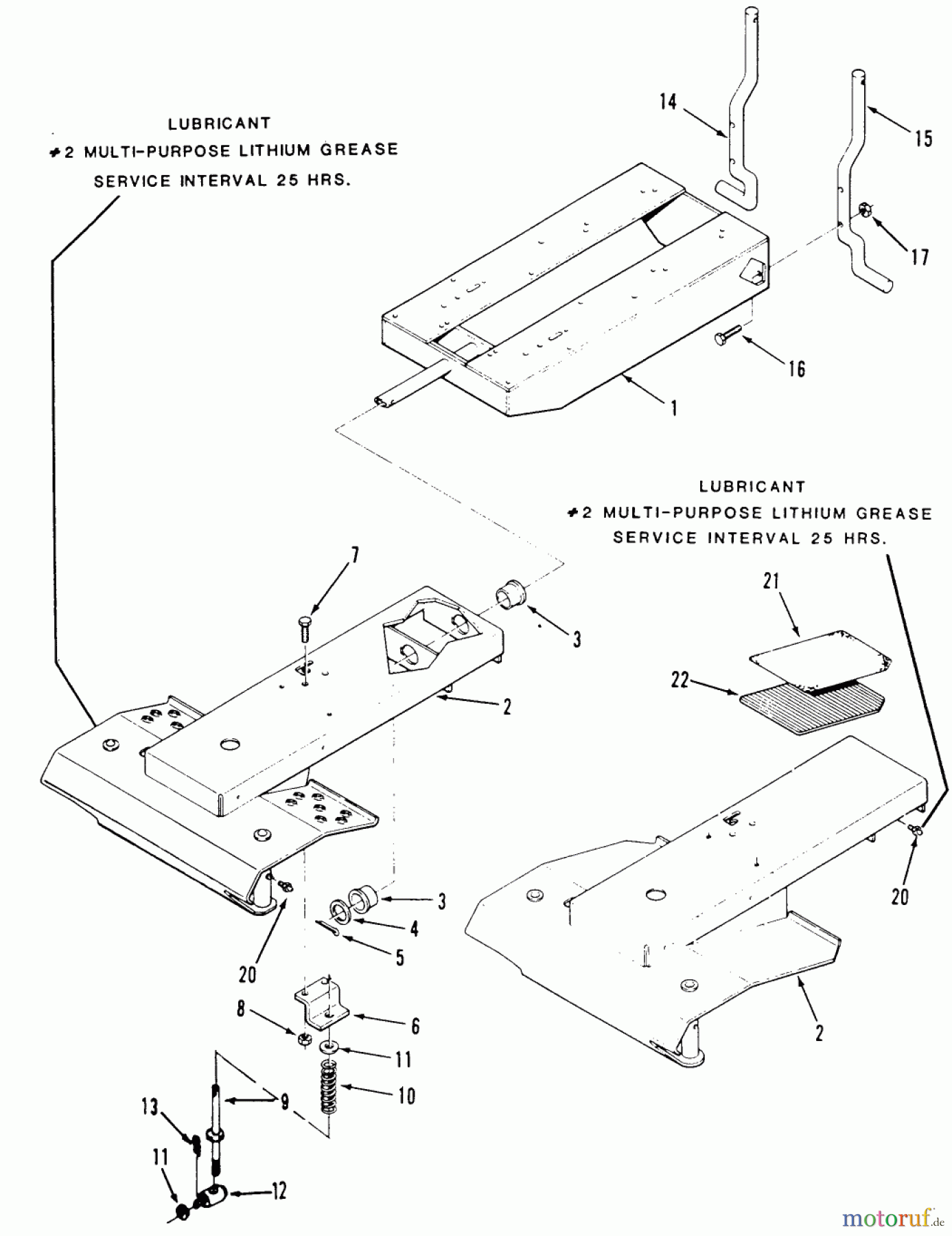  Toro Neu Mowers, Rear-Engine Rider R3-12K601 (112-6) - Toro 112-6 Rear Engine Rider, 1990 FRAME