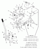 Toro E3-12K602 (112-6) - 112-6 Rear Engine Rider, 1989 Ersatzteile MECHANICAL TRANSMISSION