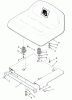 Toro E3-12K602 (112-6) - 112-6 Rear Engine Rider, 1989 Ersatzteile SEAT AND SUSPENSION
